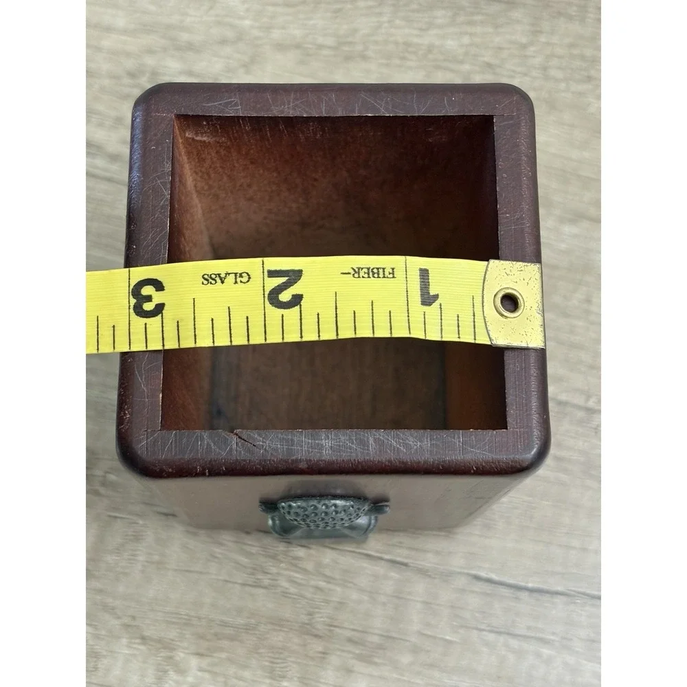 Desktop Wooden Golf Theme Pen Pencil Holder 4
